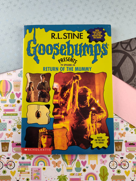 Vintage 1996 1st Printing Goosebumps Presents TV Episode #4, Return of the Mummy