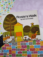 Vintage 1986 Rosie's Walk by Pat Hutchins, Paperback