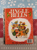 Vintage 1964 Hardcover Little Golden Book "Jingle Bells"