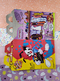 Vintage 1995 McDonald's Flat/Unused Happy Meal Box, Animaniacs