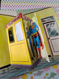 Vintage 1979 Superman: A Pop-Up Book Hardcover, Nice & Clean