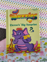 Vintage 1984 Wuzzles Collector Series Book #3 "Eleroo's Big Surprise" Hardcover Book