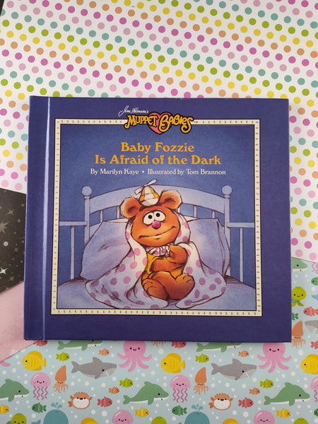 Vintage 1987 Jim Henson's Muppet Babies: Baby Fozzie is Afraid of the Dark Hardcover