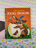 Vintage 1973 Little Golden Book: The Golden Egg Book Hardcover