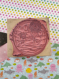 Vintage Stamps Happen D. Morgan "The Power of a Dream" #80200 Wooden Stamp Block