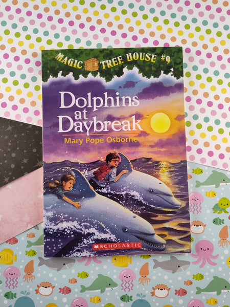 Vintage 1998 1st Printing Magic Tree House #9 Dolphins at Daybreak Softcover