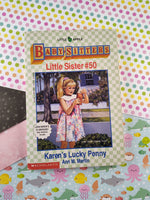 Vintage 1994 1st Printing Baby-Sitters Little Sister #50 Karen's Lucky Penny Softcover