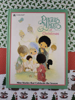 Vintage 1990 Precious Moments of Christmas: Nine Stories that Celebrate the Season Hardcover