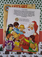 Vintage 1986 Creative Child Press Christmas Coloring Book Set/2, Unused