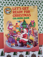 Vintage 1986 Creative Child Press Christmas Coloring Book Set/2, Unused