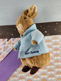 2007 Beatrix Potter Peter Rabbit Beanbag Plush 8", Nice & Clean