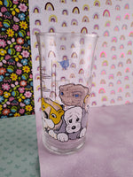 Vintage 1980's Pizza Hut E.T. "Home" Glass Tumbler, Excellent Shape