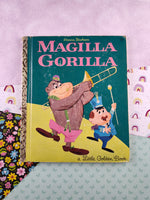 Rare HTF Vintage 1964 Little Golden Book: Magilla Gorilla Hardcover