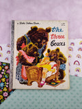 Vintage 1982 Little Golden Book: The Three Bears Hardcover