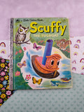 Vintage 1974 Little Golden Book: Scuffy the Tugboat Hardcover