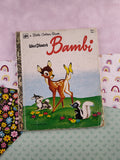 Vintage 1979 Little Golden Book: Walt Disney's Bambi Hardcover