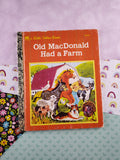 Vintage 1993 Little Golden Book: Old MacDonald Had a Farm Hardcover