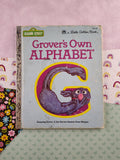 Vintage 1978 Little Golden Book: Grover's Own Alphabet Hardcover