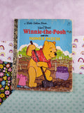 Vintage 1982 Little Golden Book: Walt Disney's Winnie-the-Pooh and the Honey Patch Hardcover