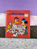 Vintage 1976 Tell-A-Tale Book, Walt Disney's Mickey Mouse and the World's Friendliest Monster Hardcover