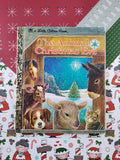 Vintage 1991 Little Golden Book: The Animals' Christmas Eve Hardcover