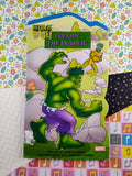 Vintage 2002 Hulk Rage! Follow The Leader Hardcover Board Book