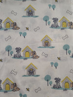 Springs Creative Lady & the Tramp "Scamp's House" Fabric Remnant, 1 yd x 42" W