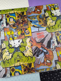 Vintage Hallmark Marvel Comics Gift Wrap Wrapping Paper, 2 Sheets New