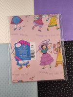 Vintage Forget Me Not American Greetings Gift Wrap Wrapping Paper, 1 Sheet New