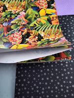 Vintage Human-i-Tees Amazon Jungle Gift Wrap Wrapping Paper, 1 Sheet Unused