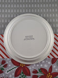 Vintage Mikasa Do-Re-Mi Christmas Wintry Children's Bowl & Plate Set, Like New