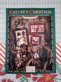 Vintage 1996 Nature's Christmas Quilting Book by Debbie Mumm Paperback