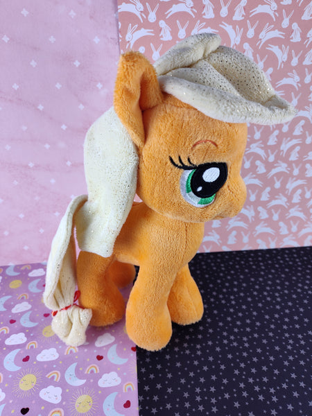 10" My Little Pony Applejack 2014 Plush Stuffed Animal, Nice & Clean