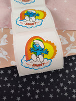 Vintage Smurfs "Have a Smurfy Day!" Sticker, New & Unused/Unpeeled