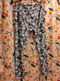 LuLaRoe Women's Tall & Curvy TC Leggings Disney Mickey Mouse Teal, Like New