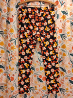 LuLaRoe Women's Tall & Curvy TC Leggings Disney Mickey Mouse Orange Red, Like New