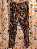 LuLaRoe Women's Tall & Curvy 2 TC2 Leggings Halloween Dracula, Nice & Clean