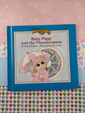 Vintage 1987 Jim Henson's Muppet Babies, Baby Piggy and the Thunderstorm Hardcover Book, Like New