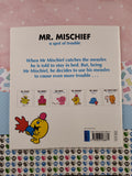 Vintage 1998 Mr. Men, Mr. Mischief a Spot of Trouble Softcover Paperback Book, Like New