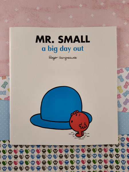 Vintage 1998 Mr. Men, Mr. Small a Big Day Out Softcover Paperback Book, Like New