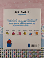 Vintage 1998 Mr. Men, Mr. Small a Big Day Out Softcover Paperback Book, Like New