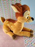 Authentic The Disney Store Bambi Plush 12" Stuffed Animal Plush, Nice & Clean