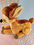 Authentic The Disney Store Bambi Plush 12" Stuffed Animal Plush, Nice & Clean