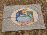 RARE Vintage Cannon Royal Family Beatrix Potter Peter Rabbit Twin Sheet Set, Nice & Clean, Like New