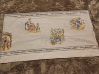 RARE Vintage Cannon Royal Family Beatrix Potter Peter Rabbit Twin Sheet Set, Nice & Clean, Like New