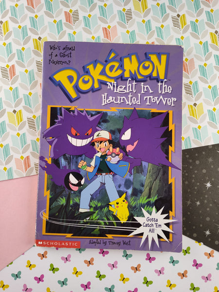 Vintage 1999 1st Printing Pokemon Scholastic Softcover #4, Night in the Haunted Tower