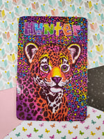 Lisa Frank Miniature Frame Puzzle Like New, Hunter the Leopard 5.5" x 8"