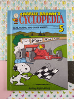 Vintage 1990 Charlie Brown's 'Cyclopedia Volume 5: Cars, Trains, and Other Wheels Hardcover LIKE NEW