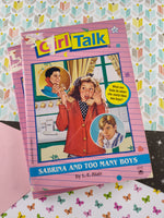 Vintage 1992 Girl Talk Softcover Paperback Book Set/4, #37, #38, #39, #45