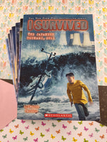 "I Survived" 1st Printings Paperback Softcover YA Fiction Book Lot, Set/8 Books